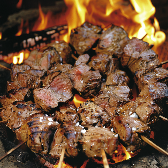 Antikristo souvlaki skewers