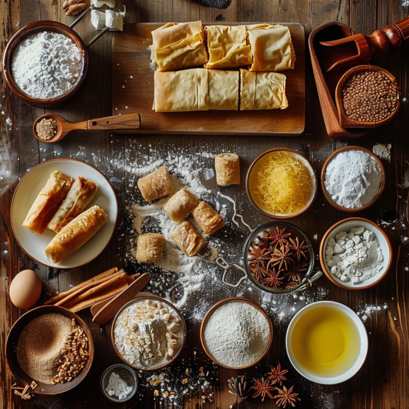 Baklava Ingredients