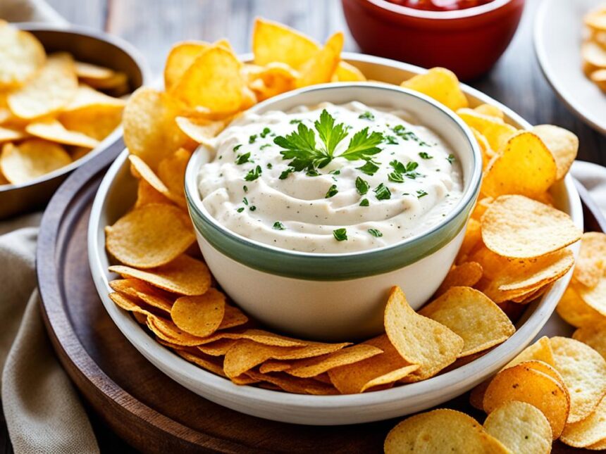 Garlic Potato Dip