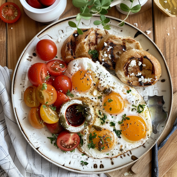 Gluten freek Greek Breakfast