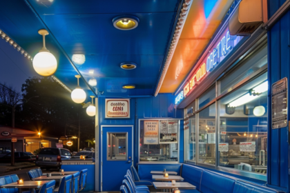 Greek American Diner Outside