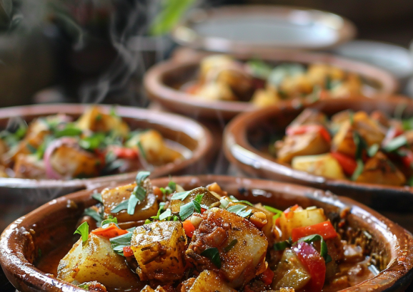 Greek Cooking with Terracotta Pot