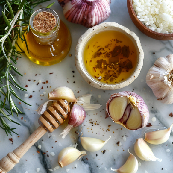 Greek Honey Garlic Ingredients Greek Honey Cake