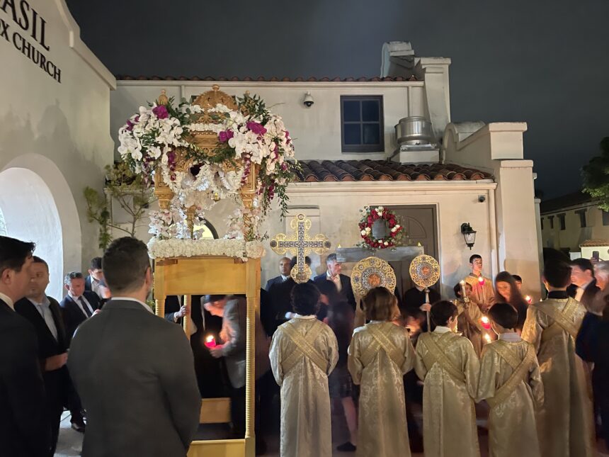 Greek Orthodox Easter outside 1