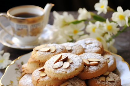 Greek Amygdalota Almond Cookies with a Whiff of Romanc