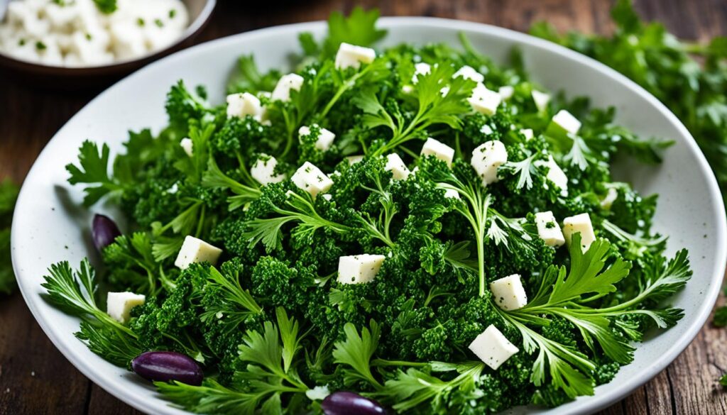 Parsley in Greek Cuisine