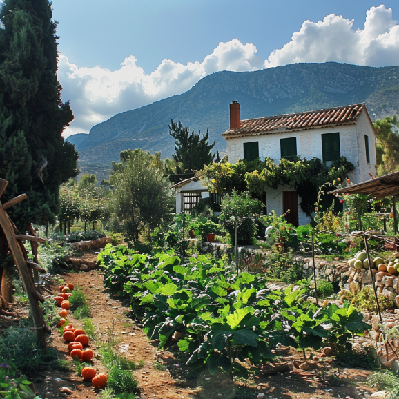 Traditional Greek Vegetable Garden 6de645c6 d65b 4c19 83a6 68b2812ee886