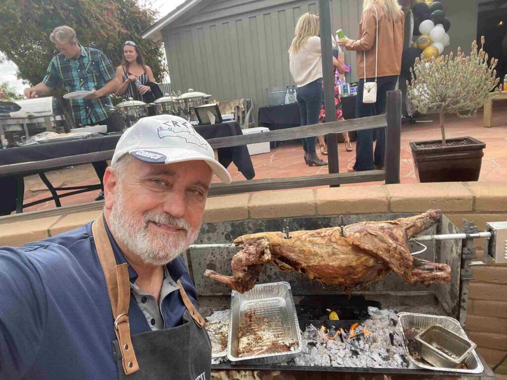 Greek Easter Lamb on a Spit, Greek Grilled Lamb Chops Recipe