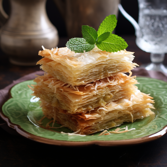 bstavrou Greek Kataifi The Shredded Pastry Delight