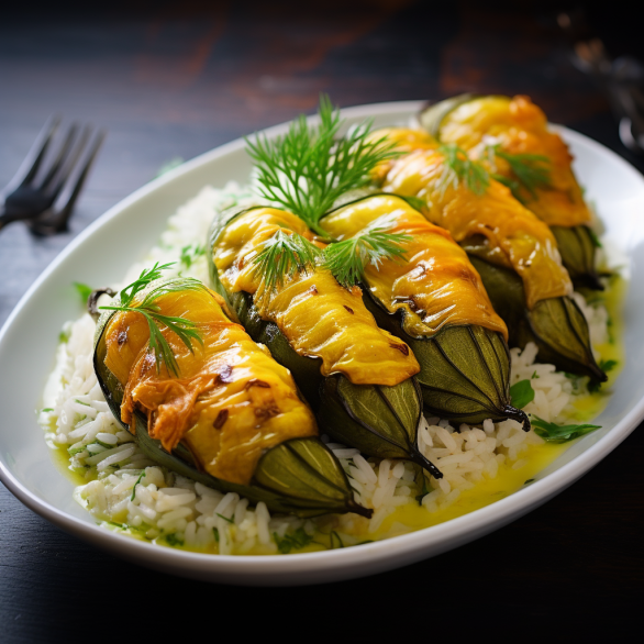 Zucchini blossoms 