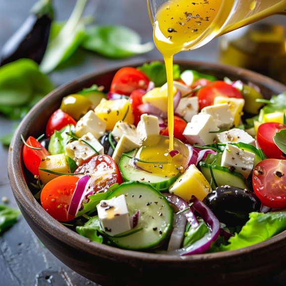 greek-salad-dressing Greek Potatoes