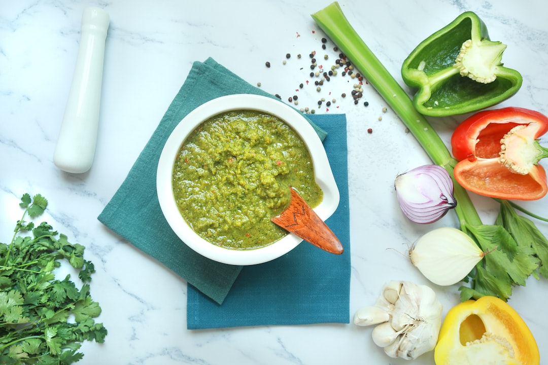 a bowl of soup with vegetables