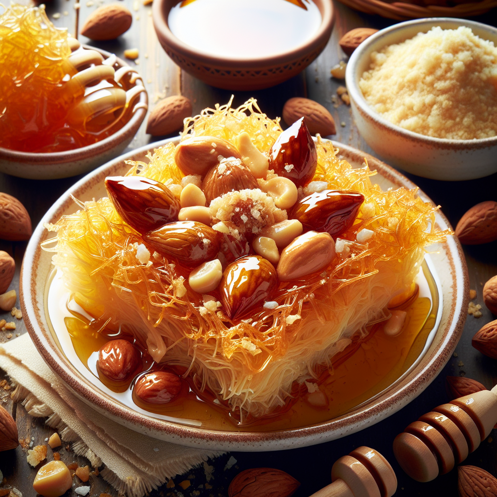 Indulge in the Irresistible Greek Kataifi Dessert