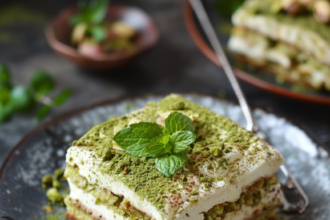 pistachio aeginis tiramisu